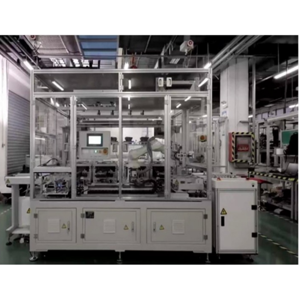 Integrated multi-station automated integration testing line body