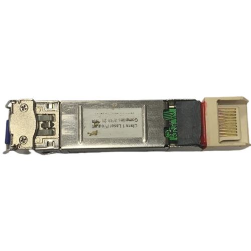 Fiber optic module adapter card