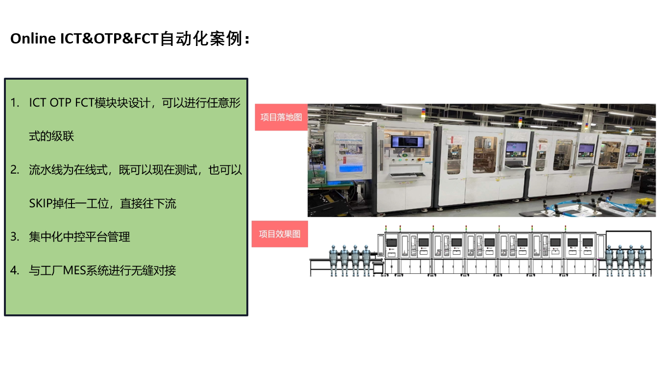 Online ICT&OTP&FCT自动化